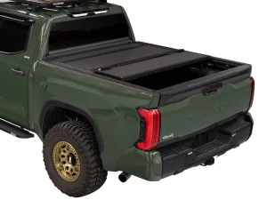 By MX4 Hard Folding Truck Bed Tonneau Cover | 448441 | Compatible with 2022 - 2023 Toyota Tundra 6' 7 Bed (78.7)